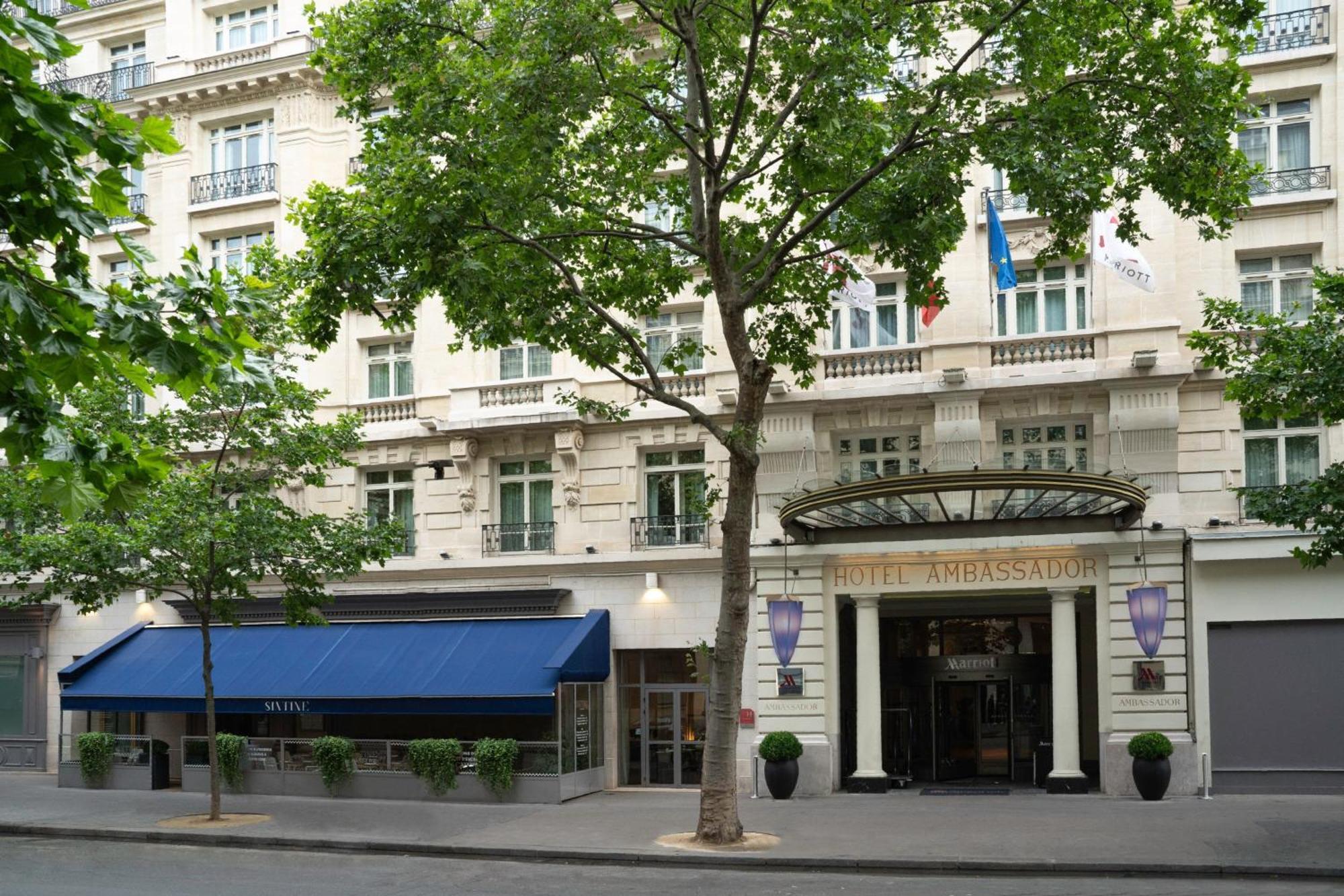 Paris Marriott Opera Ambassador Hotel Exterior photo